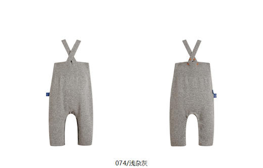 jnby   24年冬款  背带长裤  YOBE10980 商品图10