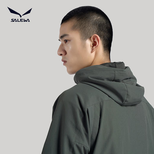 SALEWA|男式连帽防风外套 SWAEJ910211 商品图4