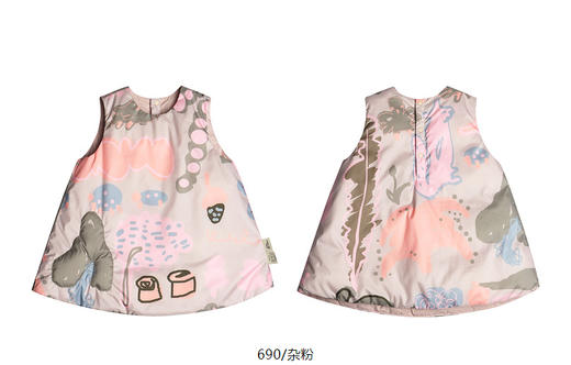 jnby   24年冬款   无袖连衣裙   YOBG11020 商品图5