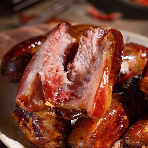 【分仓直发包邮】恩施排骨香肠1袋（300g/袋）+ 辣味香肠1袋（500g/袋）下单送糍粑4个/包 商品图2