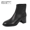 ARCHCONTACT安启美奈 时尚方头气质粗跟显瘦短靴【52896】 商品缩略图9