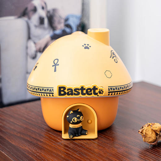 大英博物馆 安德森猫和她的朋友们系列 萌猫之家 氛围灯加湿器 商品图3