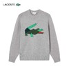 Lacoste【王一博同款】法国鳄鱼男装保暖圆领羊毛针织衫AH3145-10 商品缩略图3