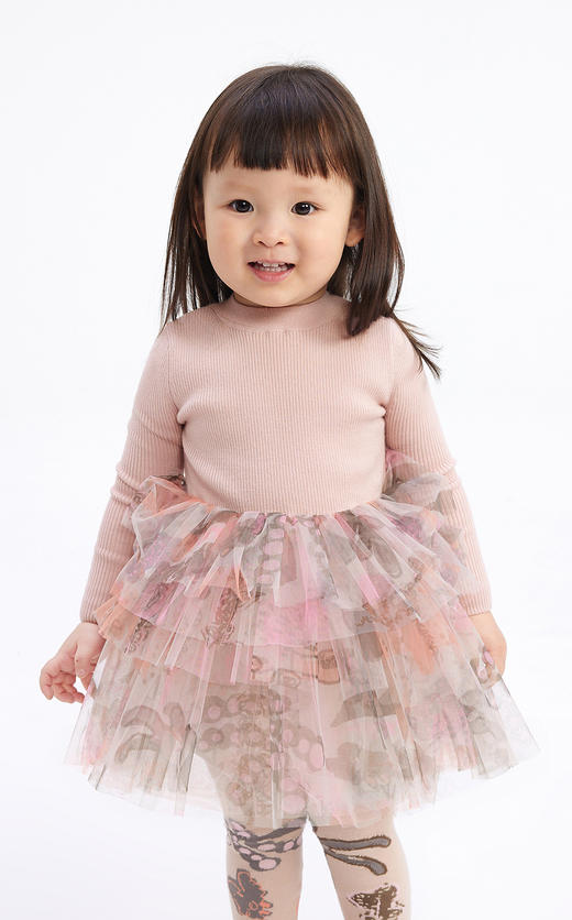 jnby  24年冬款  长袖毛衫连衣裙    YOBG11010 商品图3