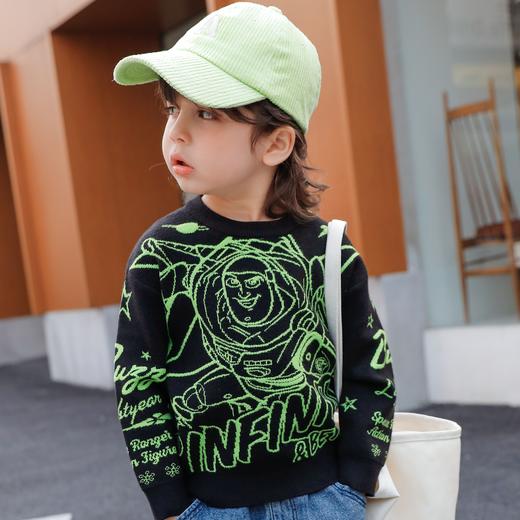 【线下同款】迪士尼秋季玩具总动员男童针织套头上衣 商品图1