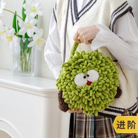 苏苏姐家小抹布怪兽包包手工diy编织钩针毛线团自制包包材料包