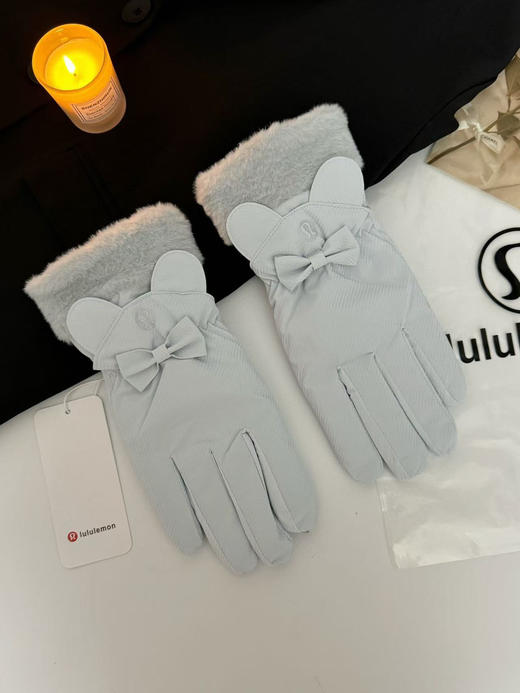 冬日出行“暖手神器”！lulu蝴蝶防风防水手套 指尖可触屏！ 商品图12