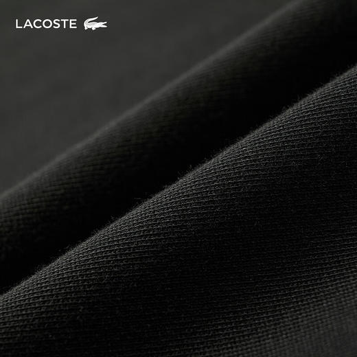 Lacoste法国鳄鱼男装新款纯色圆领休闲百搭舒适套头卫衣SH1645-98 商品图5