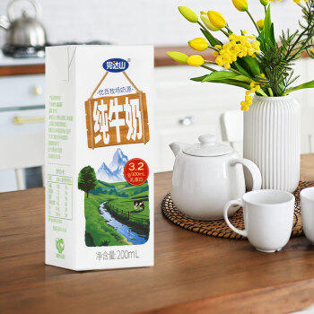 完达山生牛乳纯牛奶200ml*24盒 醇香丝滑 礼盒装送礼 家庭早餐 商品图5