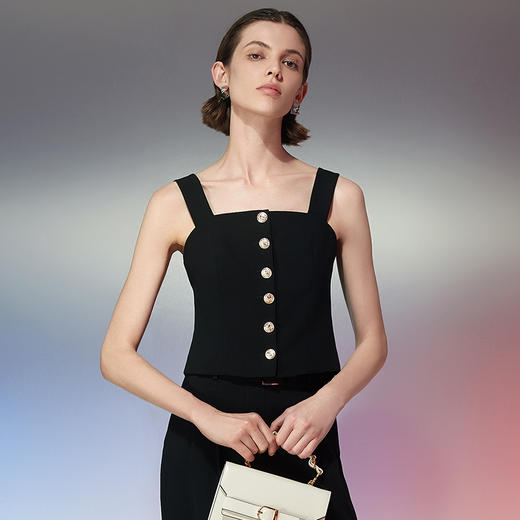 EITIE爱特爱夏季新款打底内搭吊带背心小上衣7713404 商品图1