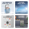 海尔（Haier）100升 小型冷柜  -30℃深冷速冻 减霜80% 独立食品筐 带脚轮 一级能效 BC/BD-100GHCD 商品缩略图5