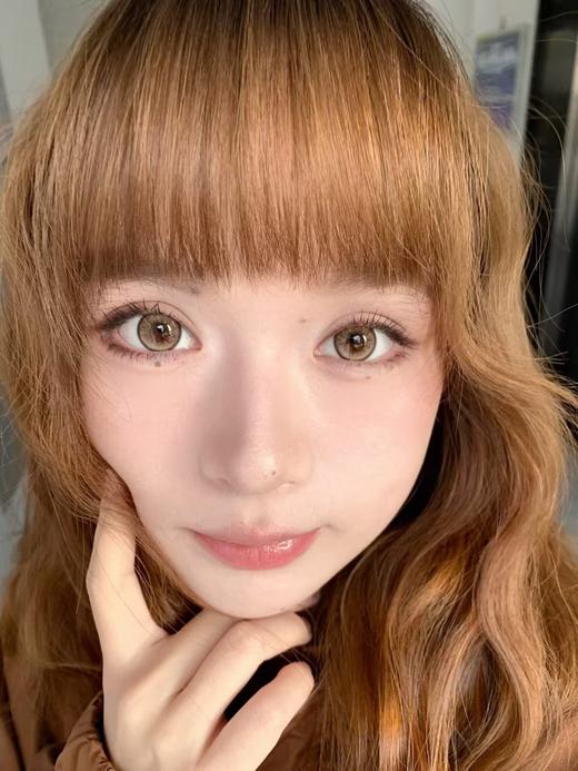 『日抛两片装』YUKICON--流光棕-14.5mm【日抛0-800度 无525/575】 商品图1