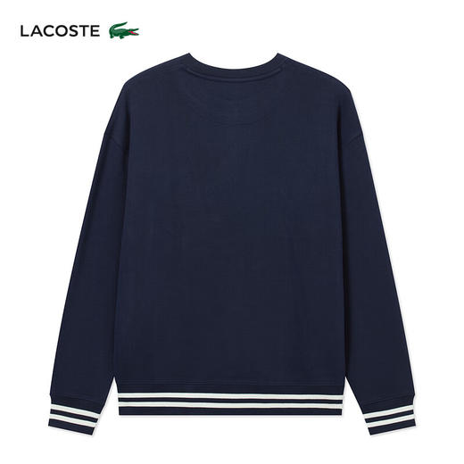 Lacoste法国鳄鱼男装新款宽松休闲圆领卫衣SH0686-98 商品图9