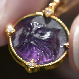 奇迹小奇紫水晶吊坠【灵珠系列现货】