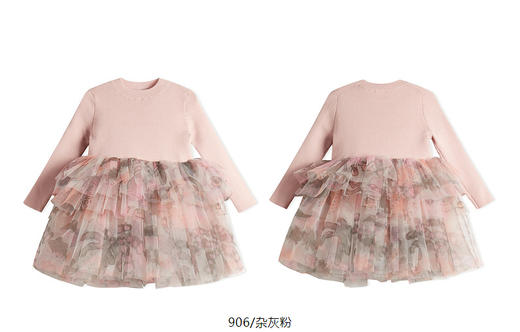 jnby  24年冬款  长袖毛衫连衣裙    YOBG11010 商品图10