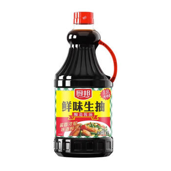 厨邦酱油 鲜味系列 生抽 酱油【黄豆酱油】1.25L 酿造酱油 烹饪调味品 /粮油调味 /调味品 /酱油 商品图2
