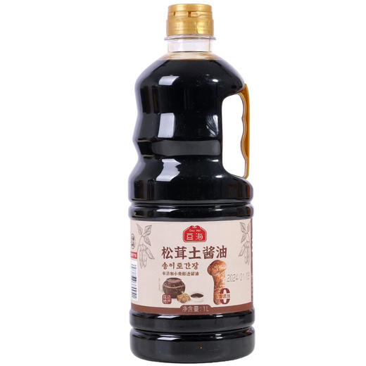 豆海酱油延边黄豆酱油松茸土酱油特级无麸质家用炒菜调料延边特产 商品图4