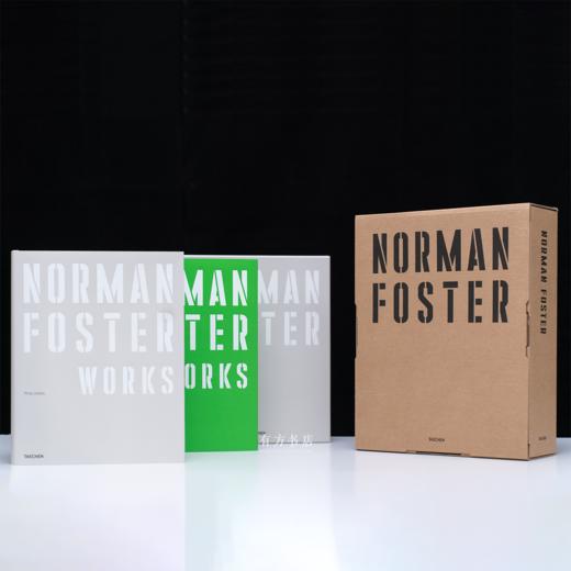 全球限量第一版，带专属编号 | 诺曼·福斯特作品全集XXL（一套两册，硬皮精装，带函套+外盒） 商品图0