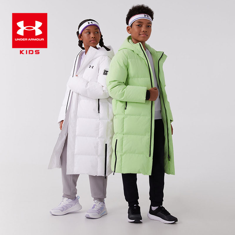 【品牌直发】Under Armour安德玛儿童中长款羽绒服244106131超低折扣