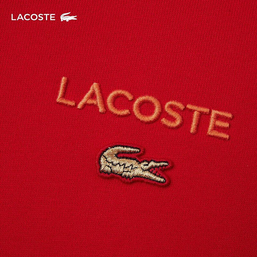 Lacoste福蛇新春系列情侣款新款潮流印花连帽卫衣SH5344-98 商品图6