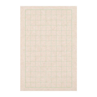 楮皮日课纸丨半生熟格子竖行多规格练习纸  纸质细腻 商品图5