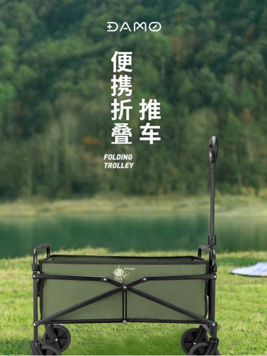 节假日去郊游吧‼️🏆【大迈DAMO多功能可折叠拖车】 👍𝟏𝟓𝟎斤超高承重力 🔥火爆全网，家庭必备！！！ ✅露营✅囤货✅收纳✅取快递 商品图0