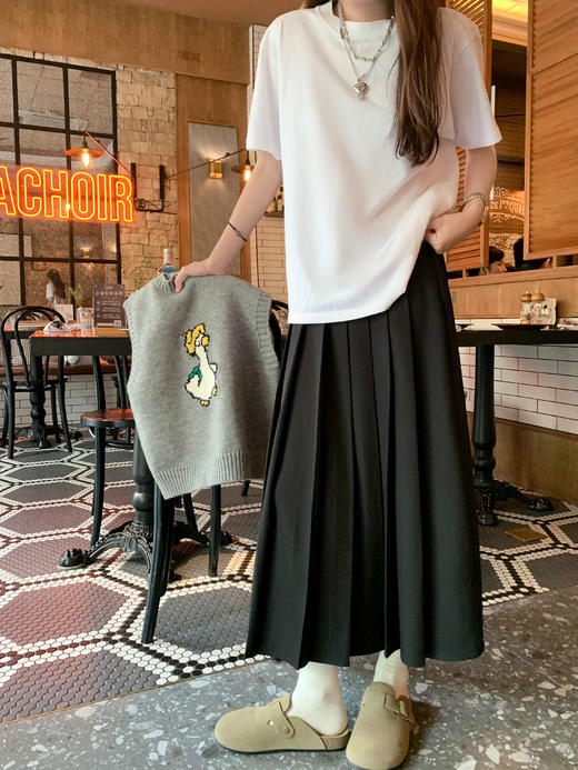 <曾小咸推荐> 小鸭子刺绣毛衣马甲背心 商品图4