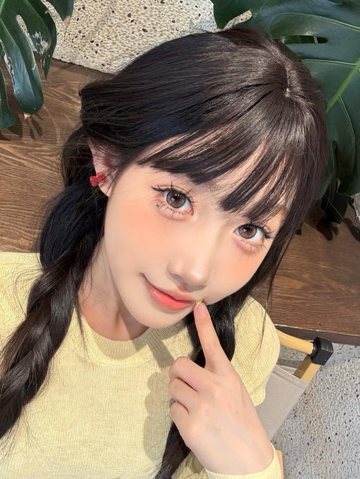 Winni日抛 ·D30日落汽水&D31啵啵皮蛋  14.5mm白狮参考着色中大直径｜日抛10片装 商品图3