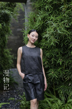 漫物记平板香云纱五分裤xys-w155