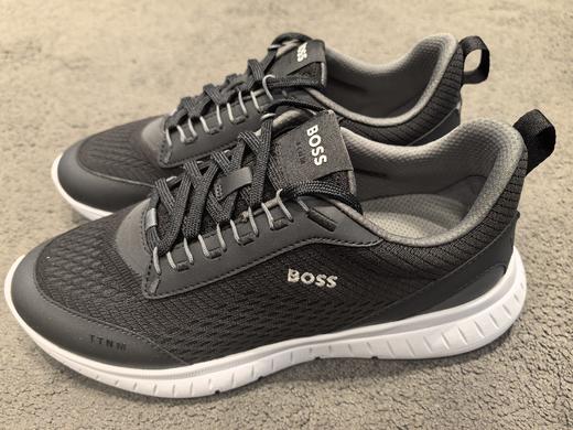 HUGO BOSS 运动鞋男  50536509-001 黑色.【鞋底有膜，试穿小心】 商品图0