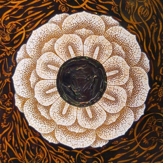 三希堂  流霞系列  敦煌大漆壶承 商品图2