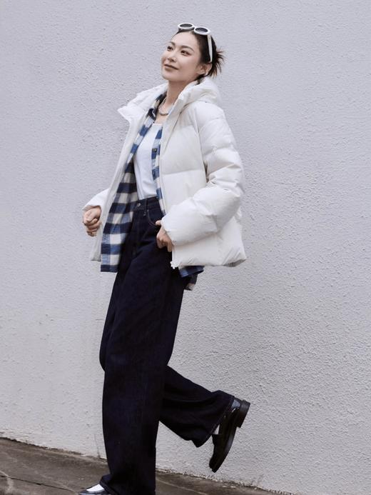 新增薄款！神裤巨好穿❗️【m*⁬co同款高腰加绒/窄版不加绒牛仔裤】新疆长绒棉包裹弹力纤维，⁢全新升级FIT系牛仔+​环保染色！⁭不变形！✅舒适好穿不臃肿！显腿直腿细⚠️75-146斤可穿！ 商品图3