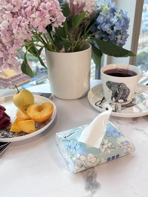 //【Yuniku优尼可小苍兰保湿柔纸巾】品牌直发 8包18.9⚡️福利秒杀价！像丝绸一样柔软纸巾！好用了！ ✅添加保湿因子，柔滑触感，鼻炎患者的爱 ✅100%进口原生木浆 商品图3