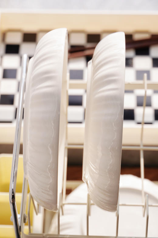 💥吃饭的家伙是艺术品❗❗ 年货节限时惠🍅：6盘或10碗仅需💰29.9🔺【Trees&wind纯白金盏花系列盘碗】 1380℃高温烧制🔥 花型纹理特级格调🌟 商品图1