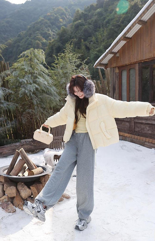 7色小暖炉两穿卫裤上新✔️重磅定制一条裤子重达650g加绒加厚‼️双倍保暖🔥冬天也能穿出不费力的慵懒感❗️ 商品图1