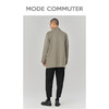 MC |MODE COMMUTER冬季翻领挺括保暖通勤长款羊毛大衣男MCD126070I 商品缩略图2
