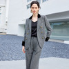 IWY/高端羊毛西装套装女韩版休闲职业装套装秋冬新款阔腿裤正装CP2181 商品缩略图2
