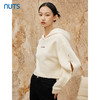 NUTS休闲简约气质通勤短款百搭宽松连帽卫衣女341021108 商品缩略图3