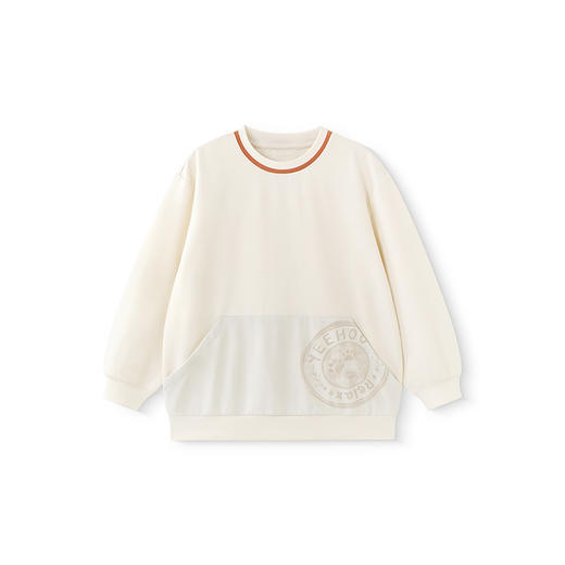 【商场同款】英氏儿童卫衣春夏季透气男童长袖华夫格卫衣2025新款 商品图4