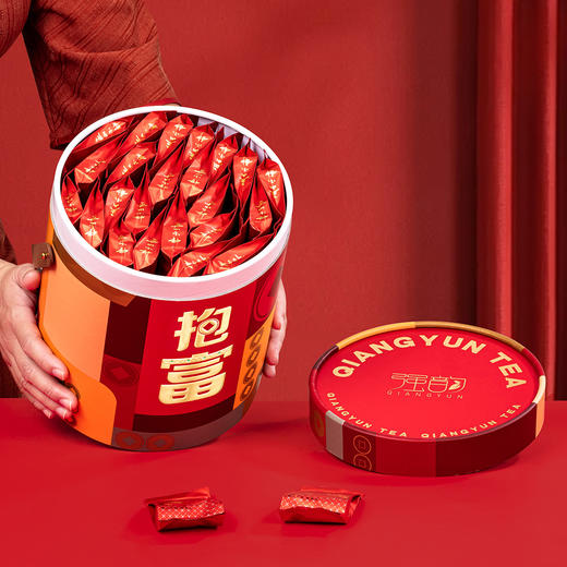 【超值装】强韵 抱富茶叶五大名茶礼盒装 超大份量 独立包装 商品图13