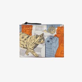 北京仓｜Inoui Editions-Pouch-Tokyo-城市与猫 手袋 化妆包［法国设计师］