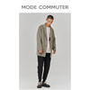 MC |MODE COMMUTER冬季翻领挺括保暖通勤长款羊毛大衣男MCD126070I 商品缩略图1