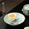 汝窑亚青釉下彩青花壶承果盘干泡盘家用点心果盘茶台配件盖碗建水 商品缩略图3