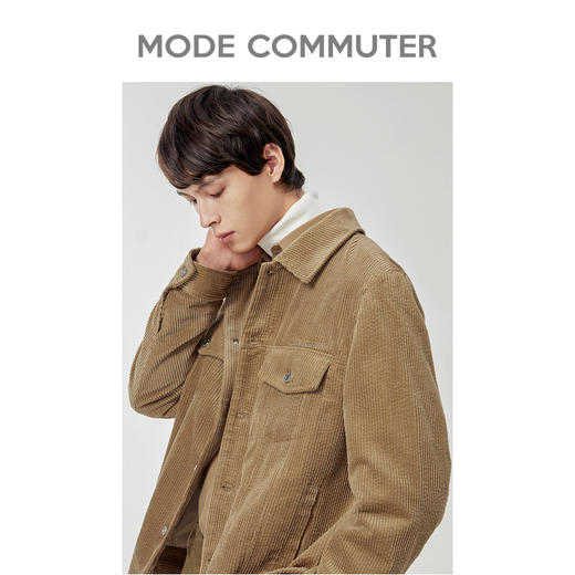 MC |MC男装秋冬热卖翻领夹克多色休闲短款外套 商品图2