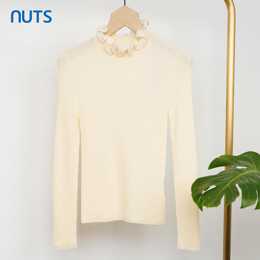 NUTS商场同款半高领针织衫131052048B 商品图0