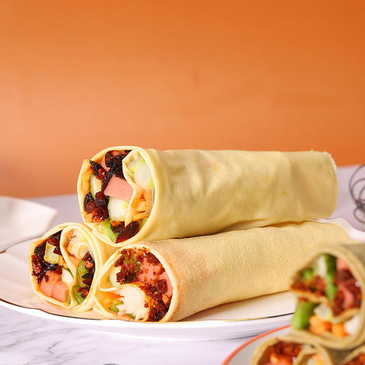 野风酥500克山东大煎饼*2袋（小米红枣） 商品图3