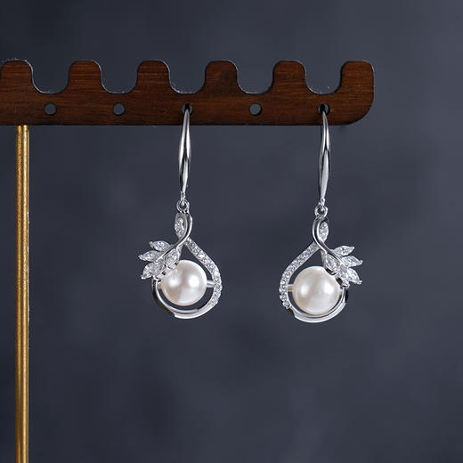 子佩集S925银珍珠耳环【Z19919】纯银2412 商品图2