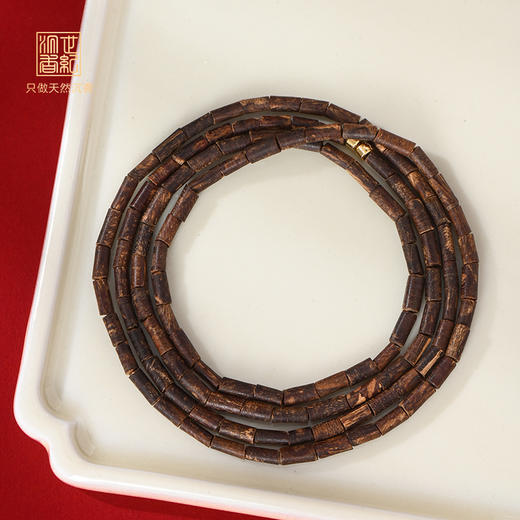 天然都蓬沉香项链绳 沉水级 SP6841 商品图0