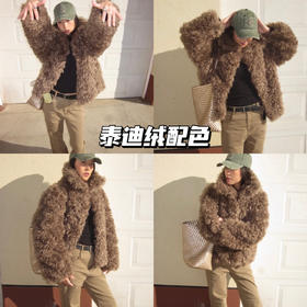 新品上身 | 冬季新衣奶卷皮草🧥慵懒复古，拍胶片好看！