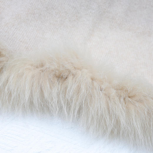 羊绒皮草围巾 KFW1503001 01fF/01K/01W 商品图3